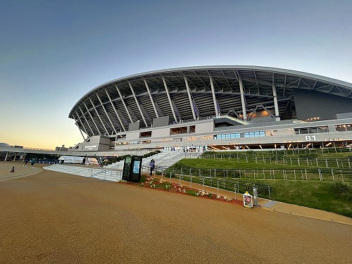 新スタジアムでのサッカー観戦